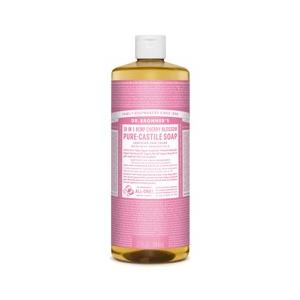 ドクターブロナー(Dr.Bronner's)マジックソープチェリーブロッサム945ml（ピンク）(レフィル)【メール便は使えません】