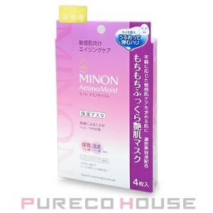 MINON (ミノン) アミノモイスト もちもちふっくら艶肌マスク (保湿マスク) 24ml×4枚入...
