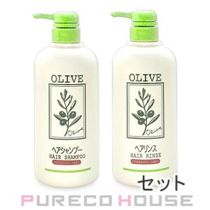 日本オリーブ ナチュラルマインド シャンプー 500ml + リンス 500ml 【セット】【メール...