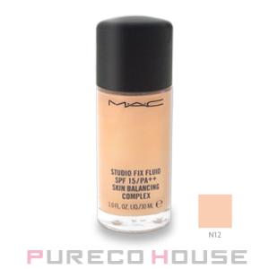 【M.A.C】マック スタジオ フィックス フルイッド SPF15 30ml #N12【メール便は使えません】｜pureco