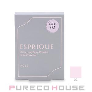 コーセー エスプリーク シルキーロングステイ パウダー (フェイスパウダー) 6g #02 ラベンダ...
