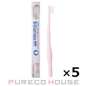 ライオン DENT. ブリリアントモア 歯ブラシ 5本セット【メール便可】