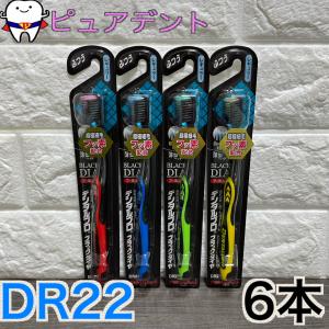 デンタルプロ ブラックダイヤハブラシ 超極細毛 レギュラー ふつう【6