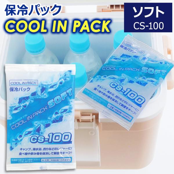 クールインパック ソフト 100g CS-100 保冷パック 日本製(ネコポス対応） 保冷剤