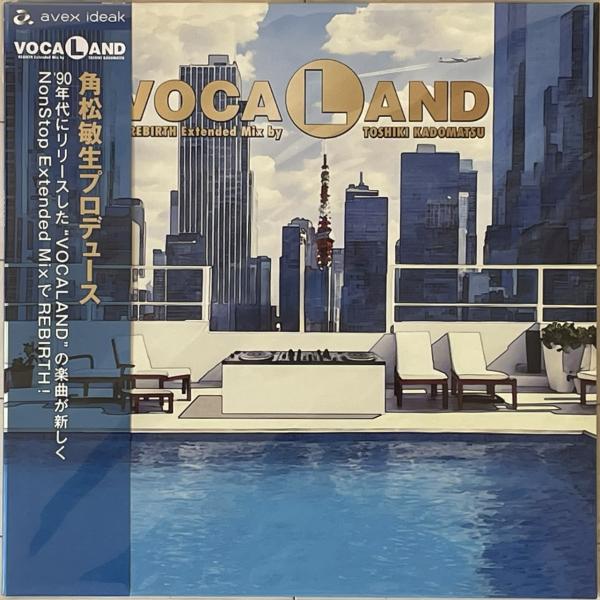 新品 初回限定アナログ 角松敏生 ノンストップ傑作『VOCALAND REBIRTH NonStop...