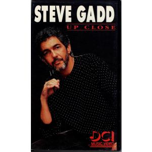 DRUM◆超希少 スティーブ・ガッド/Steve Gadd 教則VHS『UP CLOSE』DCJ公式 スタジオ最高峰