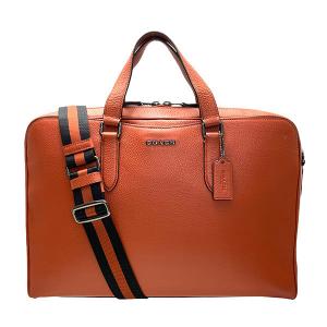 コーチ バッグ メンズ COACH ビジネスバッグ レザー グラハム ストラクチャード ブリーフ C8174 QBLJW テラコッタ 送料無料｜purely