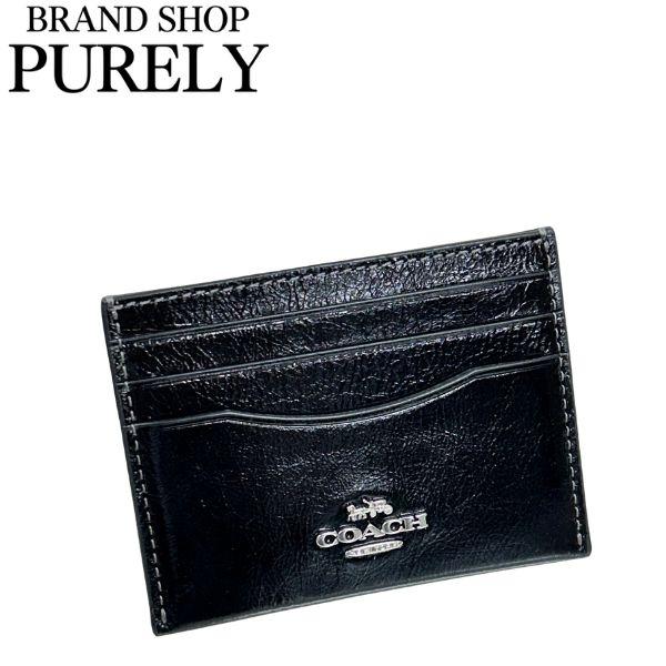 国内発送 コーチ カードケース レディース COACH パスケース レザー スリム ID カード ケ...