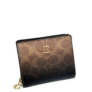 COACH（コーチ） 長財布 コーティングキャンバス レザー シグネチャー