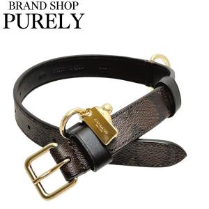 COACH コーチ ペット用品 コーティングキャンバス レザー シグネチャー