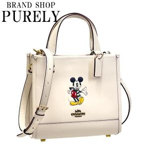 コーチ バッグ レディース COACH トートバッグ DISNEY×COACH ミッキーマウス デンプシー トート CM843 B4CAH チョークマルチ｜purely