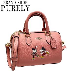 コーチ バッグ レディース COACH ショルダーバッグ DISNEY×COACH スケート モチーフ ミニ ローワン クロスボディ CN030 B4OFE ライトブラッシュ｜purely