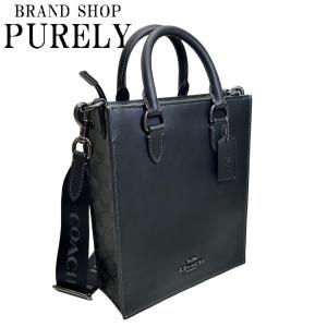 コーチ バッグ メンズ COACH トートバッグ カラーブロック シグネチャー ディラン トート CP050 QBO3I ブラック×チャコール｜purely