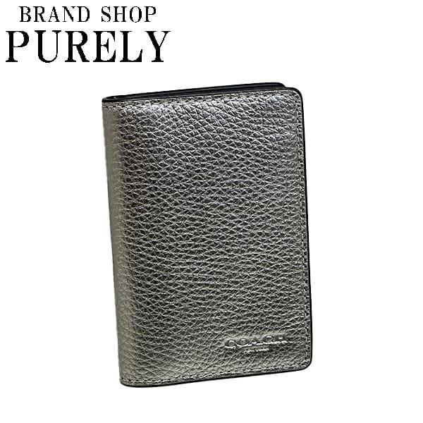 国内発送 コーチ 財布 メンズ COACH 折り財布 レザー ID ウォレット カードケース CP2...