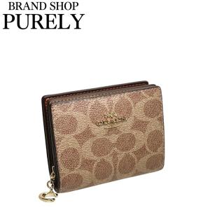 COACH（コーチ） 財布 レディース 2つ折り 折財布 コンパクト