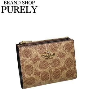 新品　COACH　コーチ　折り財布　マイクロウォレット　正規品 COACH（コーチ） 国内発送 財布 レディース 折り財布 レザー マイクロ