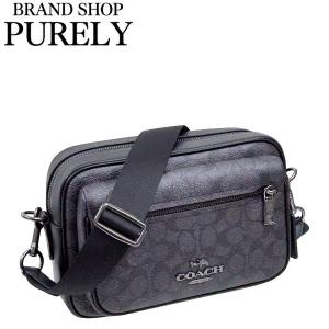 ✨正規品＆極美品‼️✨ コーチ エアリス シグネーチャー ボディバッグ グレー COACH コーチ ボディバッグ ウエストポーチ シグネチャー