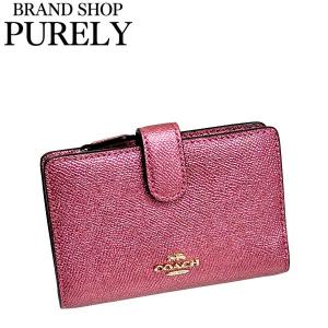 新品未使用✨コーチ COACH 二つ折り財布 レザー マルチカラー COACH（コーチ） 財布 レディース 2つ折り 折財布 コンパクト