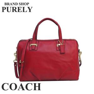 コーチ COACH バッグ レディース テイラー レザー サッチェル ハンドバッグ 25296-B4/RD 送料無料｜purely