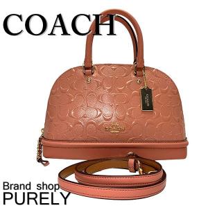 コーチ バッグ レディース COACH 2WAY ハンドバッグ パテント レザー ミニ シエラ サッチェル F27597 IMM8J メロン 送料無料｜purely