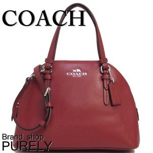 コーチ COACH バッグ レディース ミニドーム サッチェル 2WAY バッグ F32582-SVRD レッド 送料無料｜purely