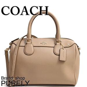 コーチ COACH バッグ レディース 2WAY バッグ 斜めがけ クロスグレイン レザー ベネット ミニ サッチェル F36624 IMNUD ヌード 送料無料｜purely