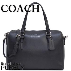 コーチ COACH バッグ レディース サッチェル 2WAY ミニボストン バッグ 50430-SV/BK 送料無料｜purely