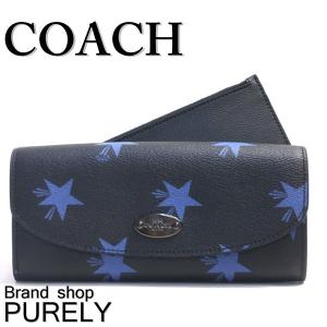 COACH（コーチ） Long Wallet ラウンドファスナー 長財布 ロゴ