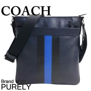 コーチ COACH バッグ メンズ ショルダーバッグ ヴァーシティ  レザー クロスボディー F54193 DWF ミッドナイト×デニム 送料無料