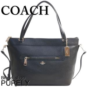 コーチ COACH バッグ レディース トートバッグ 2WAY ペブルド レザー テイラー トート バッグ F54687 IMBLK ブラック 送料無料