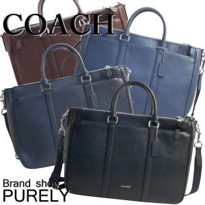 コーチ バッグ メンズ COACH ビジネスバッグ クロスグレイン レザー メトロポリタン トート バッグ F59141 送料無料｜purely