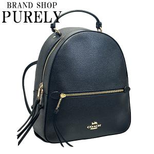 国内発送 コーチ バッグ レディース COACH リュックサック クロスグレイン レザー ジョーディン バックパック F76624 IMBLK ブラック 送料無料