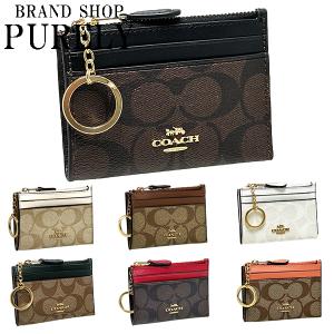 国内発送 コーチ 財布 レディース COACH コインケース シグネチャー ミニ ID スキニー ポーチ F88208 送料無料