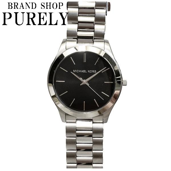 国内発送 マイケルコース 時計 メンズ MICHAEL KORS 腕時計 スリム ランウェイ ステン...