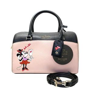 ケイトスペード バッグ レディース Kate Spade ハンドバッグ ミニー マウス ミディアム ダッフル バッグ WKR00212 111 ペールベルムマルチ｜purely