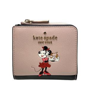 ケイトスペード Kate Spade 財布 折り財布 レディース アウトレット レザー 二つ折り財布 WLR00285 111 ペールベルムマルチ 送料無料｜purely