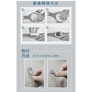 防水時計 お風呂 バスルーム 浴室 バスクロッ...の詳細画像5