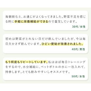 青汁 ベジパワープラス (30包) オーガニッ...の詳細画像3