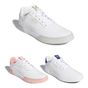 レディース アディダスゴルフ ゴルフシューズ ウィメンズ アディクロス レトロ 2E相当 スパイクレス IB368