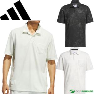adidas（アディダス） 【美品】アディダス 長袖ポロシャツ 白×ライト
