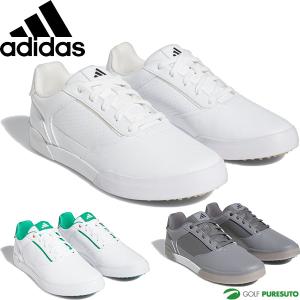 アディダス ゴルフ ゴルフシューズ レトロクロス スパイクレス メンズ LIJ25 GV6911／GV6912／GV6914 紐タイプ 2E〜3E相当 おしゃれ