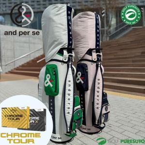 and per se アンパスィ キャディバッグ 9.0型 AUS7995 別注 プレスト