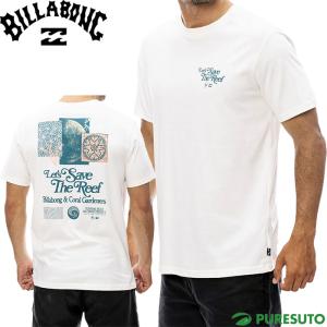 ビラボン BILLABONG 半袖 Tシャツ コーラルガーデナーズ コラボ CORAL GARDENERS CG LETS SAVE THE REEF SS Tシャツ メンズ BE011258の商品画像