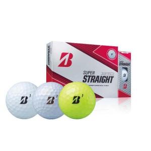 ブリヂストンゴルフ スーパーストレート ゴルフボール 1ダース 2019年モデル
