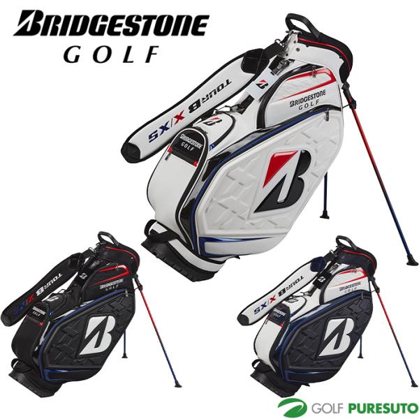 ブリヂストン ゴルフ 9.5型 スタンド キャディバッグ ツアースタンドモデル CB2602 ゴルフ...