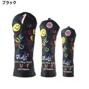 ブルーティーゴルフ スマイル&カートヘッドカバ...の詳細画像1