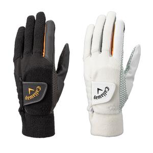 キャロウェイ ゴルフグローブ 両手用 ハイパー ヒート グローブ FW 23 JM 手袋 2023年秋冬モデル 冬用グローブ Callaway HYPER HEAT メンズ おしゃれ 合皮