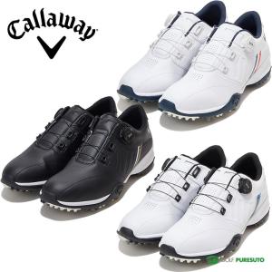 キャロウェイ ゴルフシューズ エアロスポーツ ボア スパイクシューズ 3E相当 メンズ C22996110