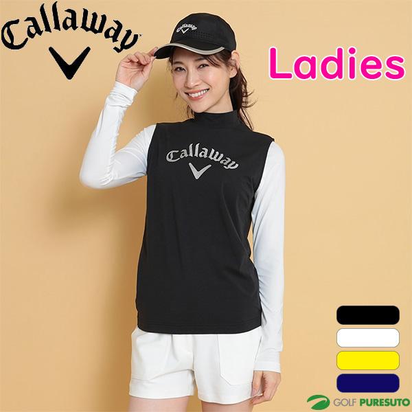 レディース キャロウェイ ノースリーブセット 長袖 モックネックシャツ C25134217 トップス...