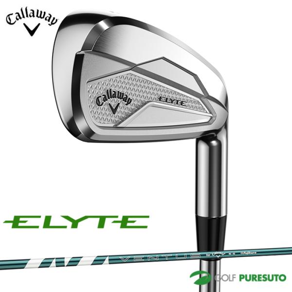 キャロウェイ ELYTE アイアン 単品（I#5、AW、GW、SW）VENTUS GREEN 50 ...
